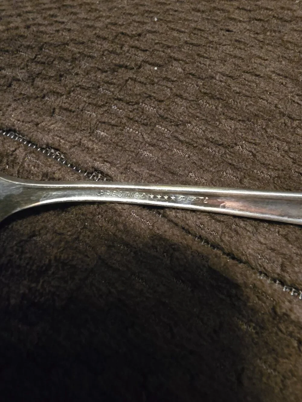 1945 Oneida Prestige Bordeaux Silver Plate Salad Fork